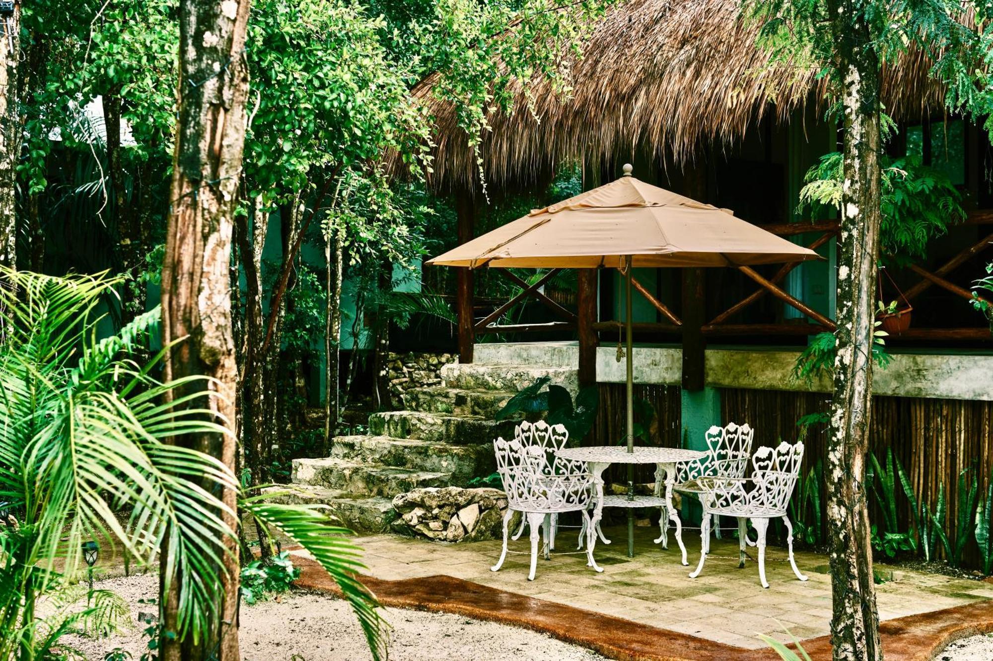Villas Zamna - Jungle Villas Cozumel Exteriör bild