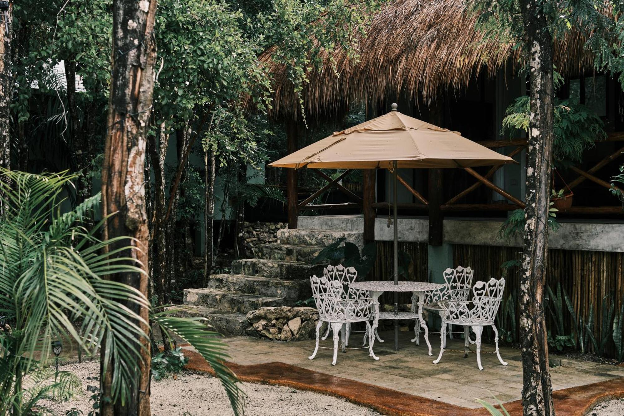 Villas Zamna - Jungle Villas Cozumel Exteriör bild